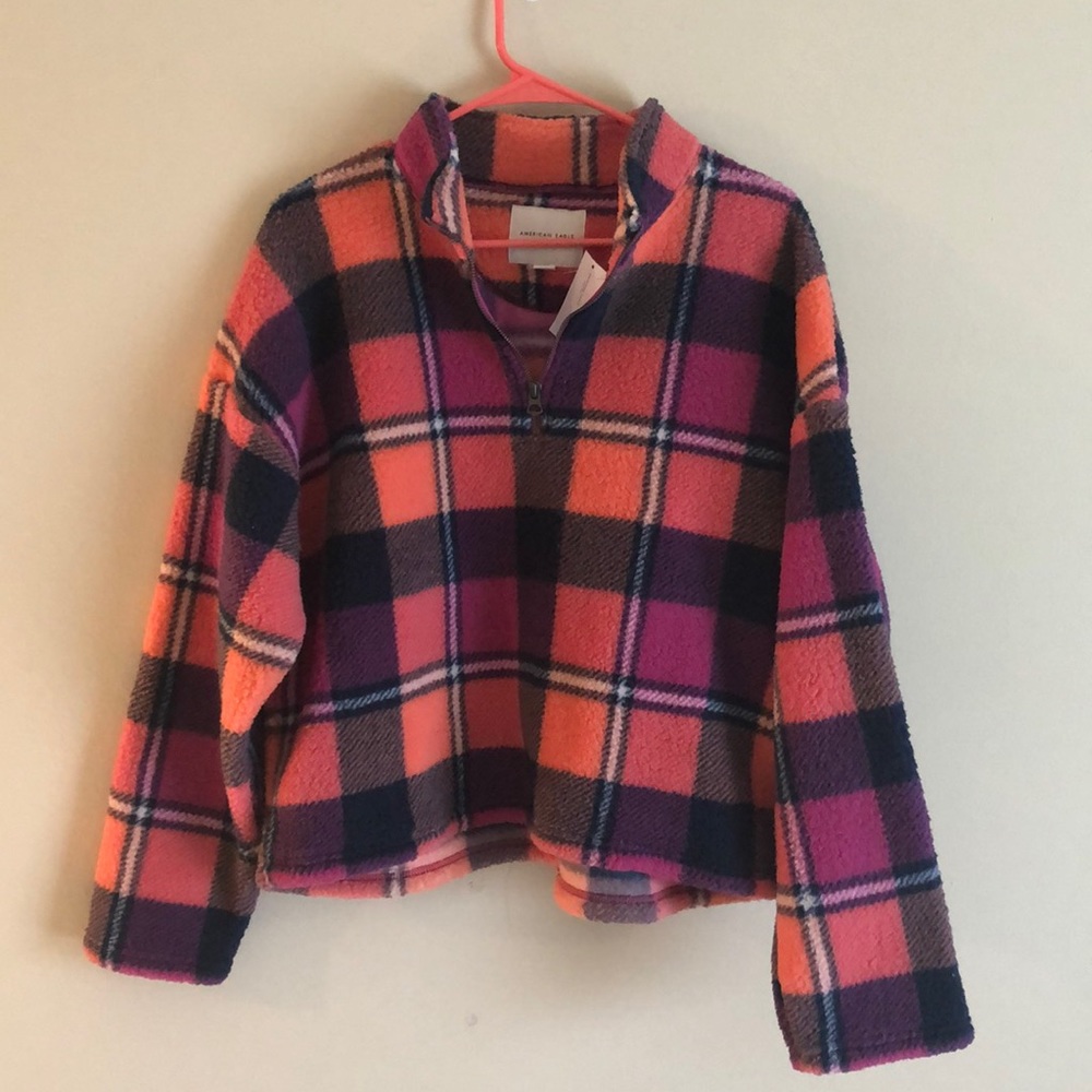 NWT American Eagle Half Zip Fleece
